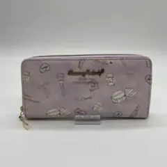 新品未使用　化粧品デザイン　ピンク　長財布