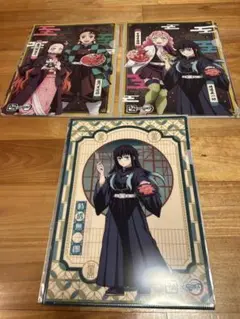 牛角　クリアファイル　３枚