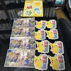 ポケモン　ポケモンセンター　シール　ステッカー　13枚セット　メガ楽しんでる