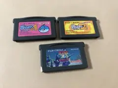 ゲームボーイアドバンス ミスタードリラー テトリスワールド 3点セット 現状渡し