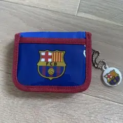 FCB バルセロナ 財布 青と赤