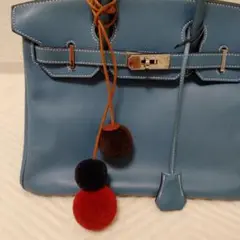 エルメス バックチャーム ぼんぼり ぼんぼん 希少 ボンボン