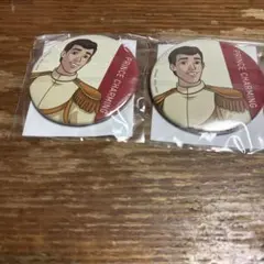 セガラッキーくじ ディズニークールコレクション 缶バッジ 2点セット