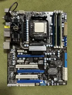 AMD FX4100とCPUクーラーとAsrock 890FX と8GBメモリ
