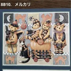 ハロウィン クマと猫のメモ帳 5枚セット