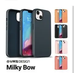 VRS DESIGN Milky Bow ミッドナイトiPhone13ケース
