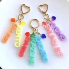 ✴︎ネームチャーム　ペアキーホルダー　なにわ男子　コンビ推し✴︎