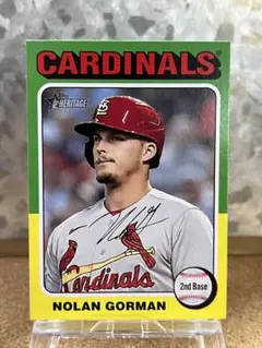 Nolan Gorman 直筆サイン　ノーラン•ゴーマン　MLB auto Yahoo!オークション -「nolan gorman」の落札相場・落札価格