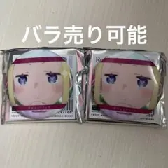 ベアトリス リゼロ ラメ缶バッジ 場面写ver 缶バッジ 2点セット