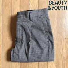BEAUTYu0026YOUTH ハウンドトゥーステーパードパンツ