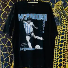 Maradona ウォッシュ加工 半袖 Tシャツ 夏 新品 お洒落 XL 2XL