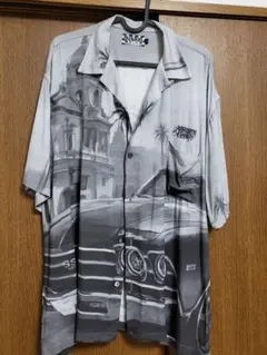 TAKUYA KAMIOKA × BUDSPOOL HAWAIIAN SHIRT