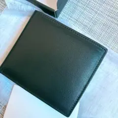[ラッフィナート] 二つ折り 財布 メンズ 本革 二つ折り財布 ブラック/レッド