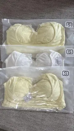 新品　未開封　エレアリーナイトブラ　Sサイズ3枚セット　美乳ブラ