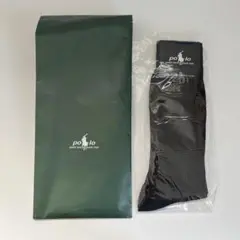 polo ブラックソックス 25-27cm