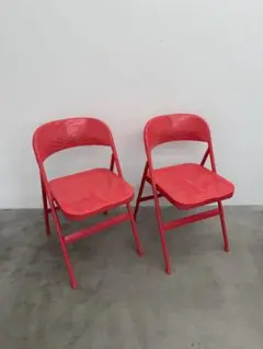 希少【IKEA】FRODE フローデ　折りたたみチェア 椅子 廃盤品 2脚セット 希少【IKEA】FRODE フローデ 折りたたみチェア 椅子 廃盤品 2脚