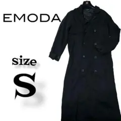 EMODA エモダ ロングコート ブラック サイズS