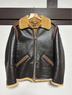 専用　リアルマッコイズ　フォースロゴ TYPE B-6 ムートンジャケット 40 TYPE B-6 REAL MCCOY MFG. CO.