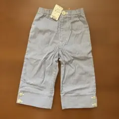 OZOC タグ付き新品 ストライプ ボトムス 100cm 綿100%