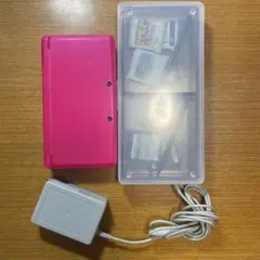 Nintendo 3DS ピンク 本体　どうぶつの森などのカセット付き