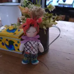 ミナペルホネン生地ドールチャーム