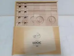 LOGIC ロジック 積み木 56ピース 木製 知育玩具 cuboro 白木