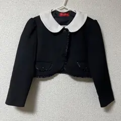 新品　PartyPick ジャケット　110cm 襟付き　ブラック　フォーマル
