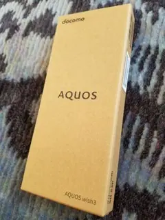 AQUOS wish3 ドコモ　グリーン　新品