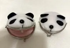 パンダ　コインケース×2