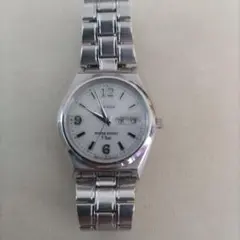 CITIZEN エコドライブ　シルバー 時計 5気圧防水(可動品)