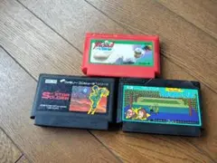 3本セット！　ファミコンソフト
