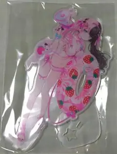 C106 氷菜 どんぐりねこ アクリルスタンド 水着ひなの ぶいすぽっ