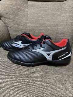 ⚠️17日迄値下済⚠️未使用新品‼️ミズノモナルシーダネオⅢサッカーシューズ黒24、5