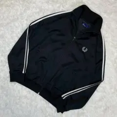 【美品】フレッドペリー　トラックジャケット　月桂樹　M ブラック