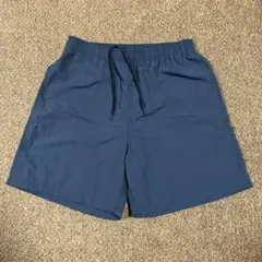 GU アクティブショーツ ユニセックス　ブルー　ナイロン