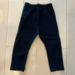 どうちきせいか コーデュロイパンツ 黒