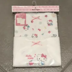 キティ 120 新品 サンリオ キッズ 半袖 子供 キルト 肌着 下着 ①