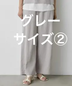 完売　BEARDSLEY(ビアズリー) ウエストリブリネンパンツ