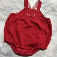 美品！ELLE 赤いロンパース 90