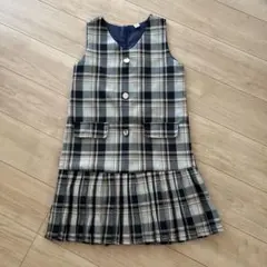 チェック　ワンピース　160