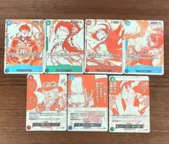 【美品】ワンピースカードトレジャーキャンペーン プロモ 全7種コンプリートセット