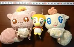 プリキュアぬいぐるみ 3体　ココ　ナッツ　シロップ