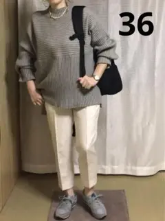小柄低身長さんにbeams rights ジャガードパンツ36
