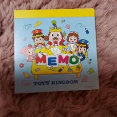 東条湖おもちゃ王国　 ミニメモ帳 キャラクターイラスト入
