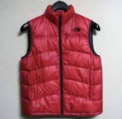 THE NORTH FACE レッド ダウンベスト