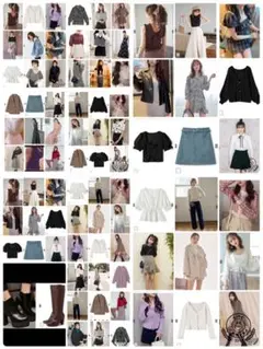 クリスマス限定値下げ秋冬レディースまとめうり50着以上