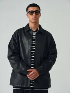 2025年最新】cootie leather coach jacketの人気アイテム - メルカリ