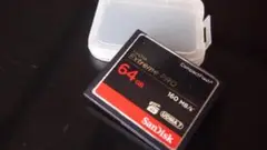 SanDisk Extreme PRO 64GB コンパクトフラッシュ