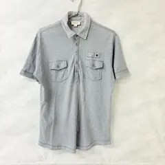 DIESEL ディーゼル 半袖 ポロシャツ グレー Ｌ