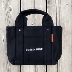 ステッカー付★マルチポケットトートバッグ LUSSO SURF キャンバストート